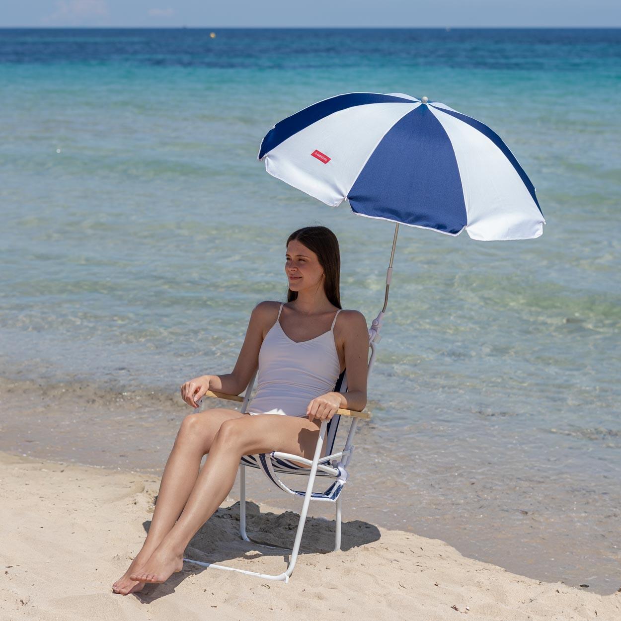 Flamingueo sombrilla para silla playa UPF50+ 4/6