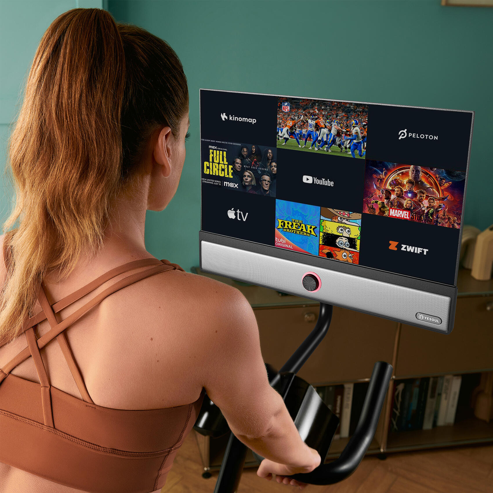 Cyclette YESOUL G1MP, 21,5" LED-FHD, 100 livelli 6/7