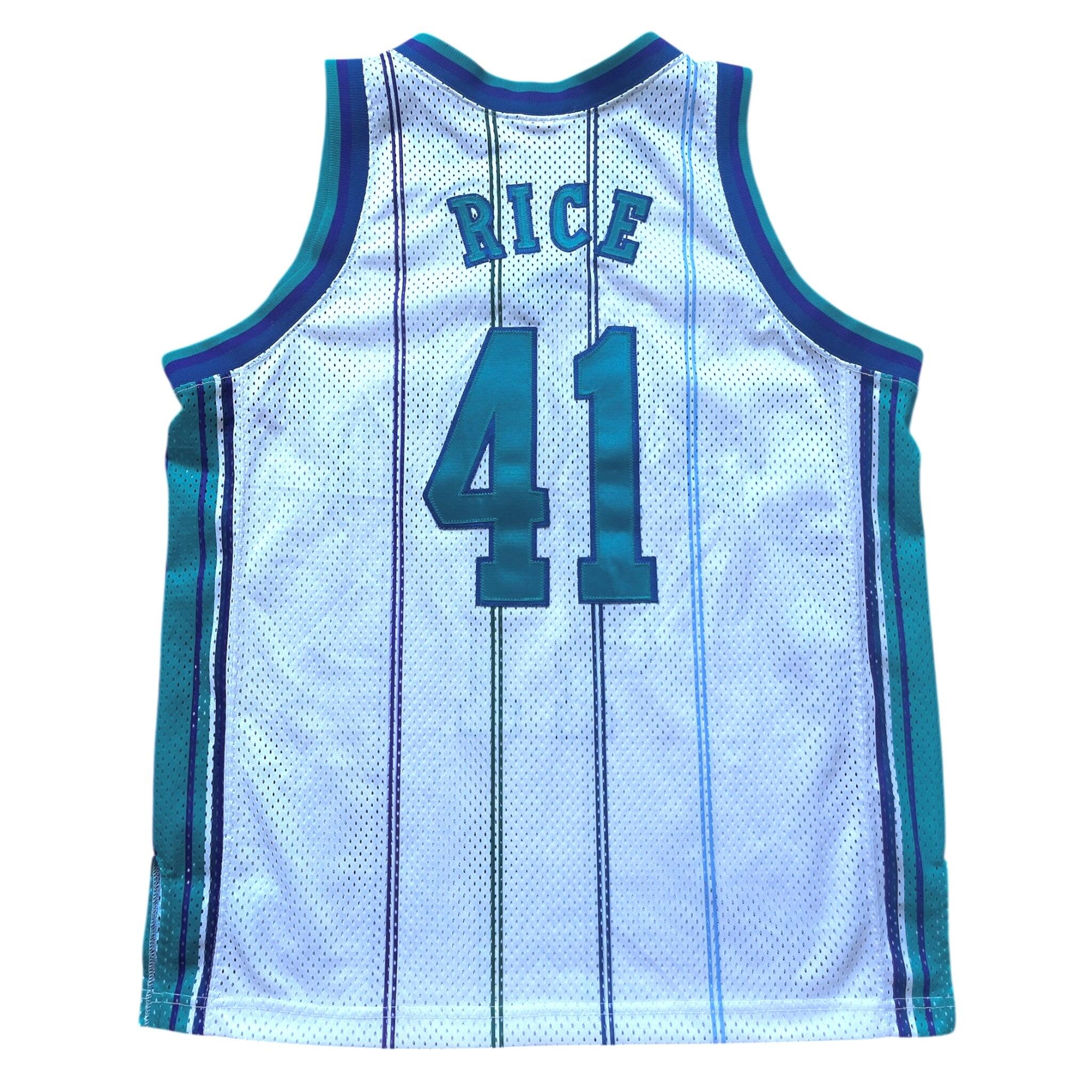 Second hand - Maglia NBA Charlotte Hornets 1995/1998 Rice - Stato eccellente 2/2