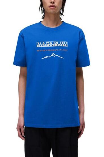 T-shirt - casual - homme - Sanem - coton - noir
