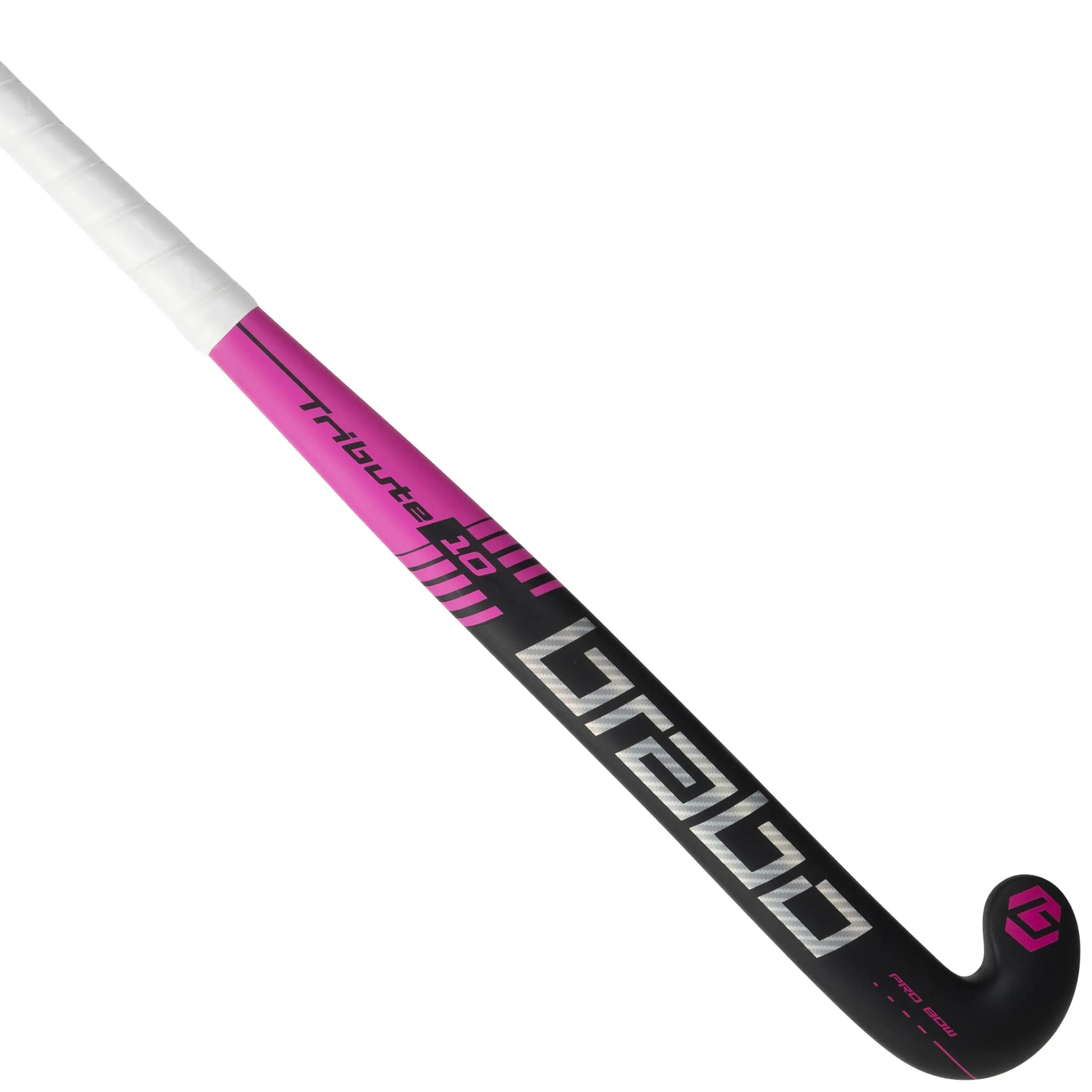 Brabo Tribute 10 PB Black/Pink Senior Hockeystick 1/1
