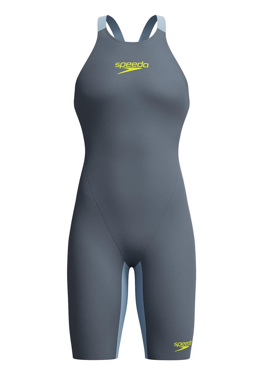 Speedo Fastskin LZR Pure Valor 2.0 Dos chiuso Kneeskin - Grigio/Blu 6/6