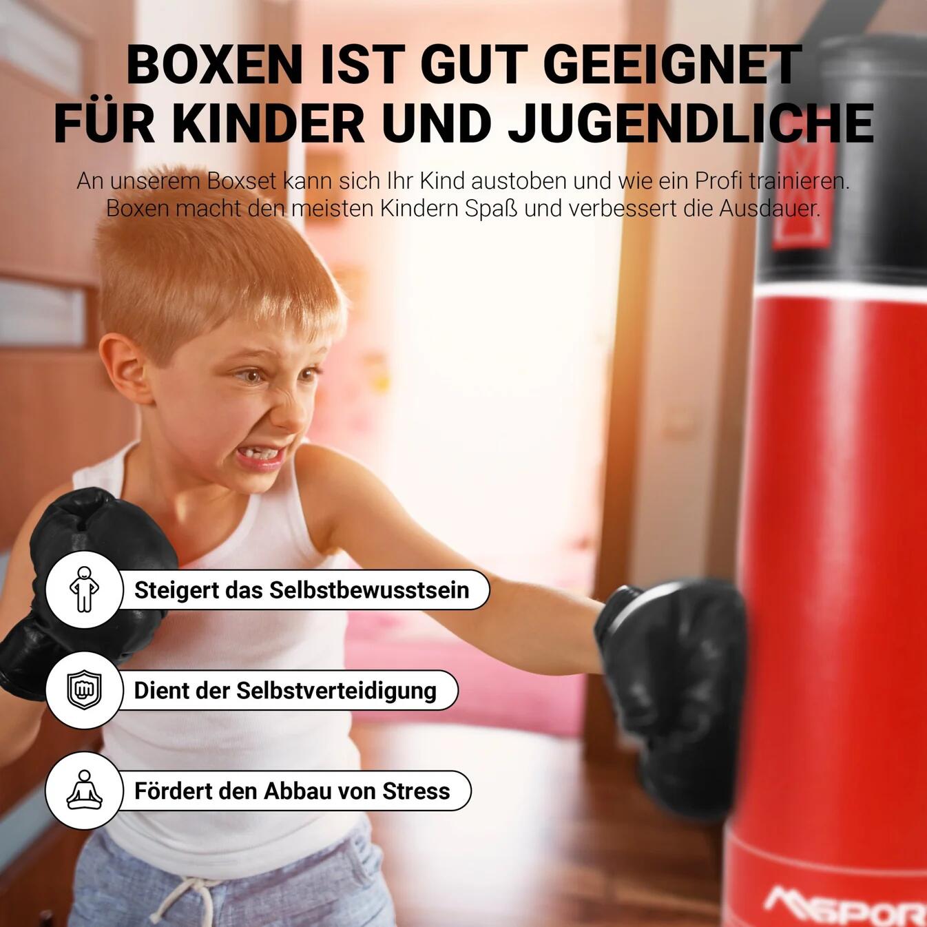 Bokszakset voor kinderen 5/7