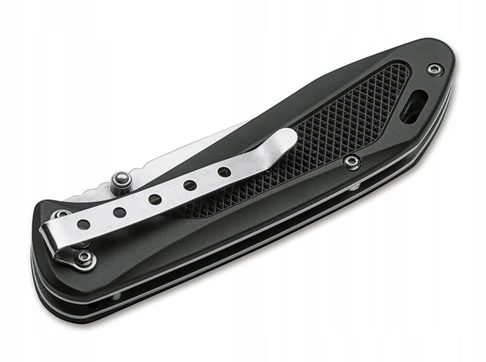 Nóż składany Boker Magnum Advance Checkering Black 2/4
