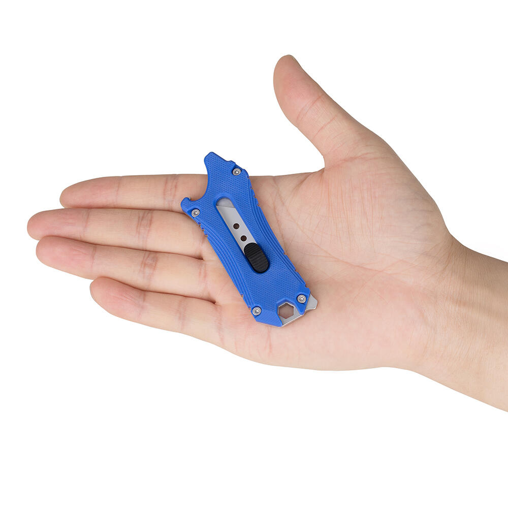 Faca multifuncional 5 em 1, Olight Oknife Otacle, Azul 4/5