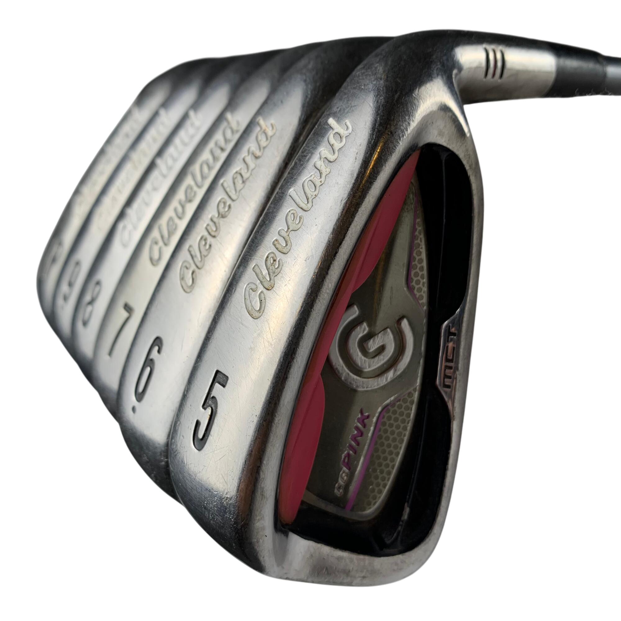 Cleveland CG Pink IJzerset / Flex Ladies / 5-PW  / Grafiet 3/7