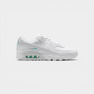 Nike air max 90 white hyper turquoise