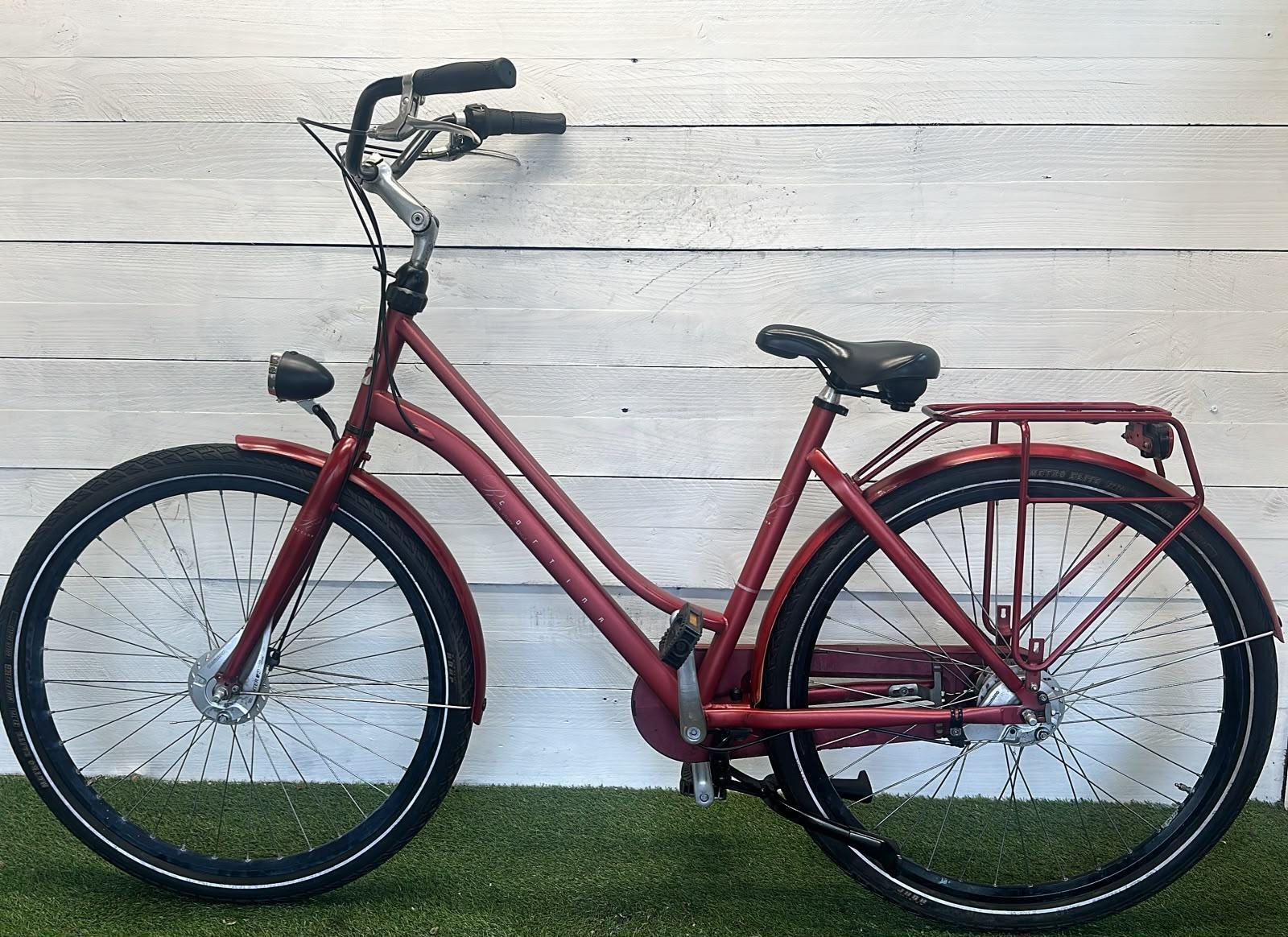 Cortina moederfiets stadsfiets bike, rood 3/3