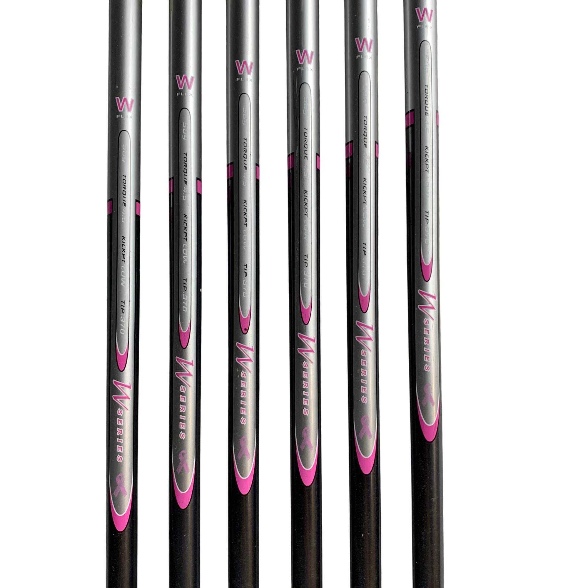Cleveland CG Pink IJzerset / Flex Ladies / 5-PW  / Grafiet 4/7