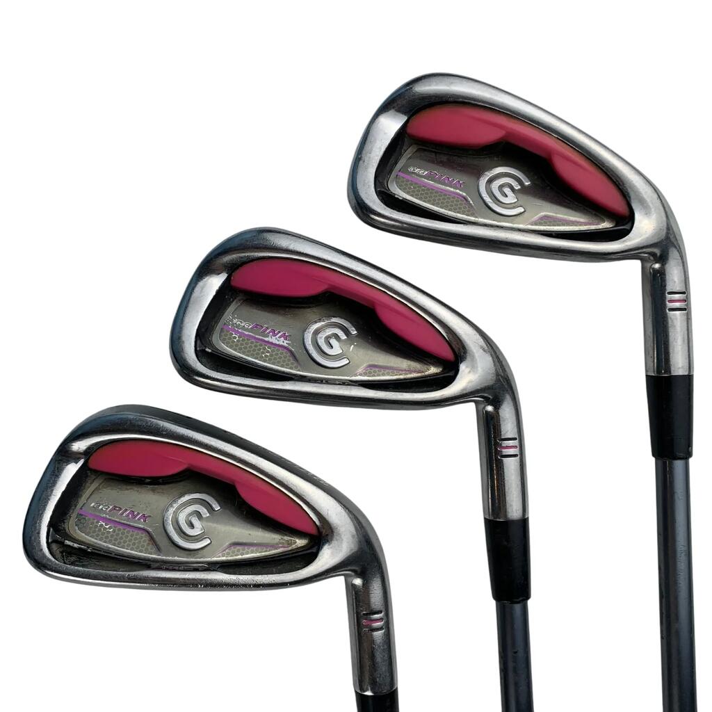 Cleveland CG Pink Iron Set / Flex Ladies / 5-PW / Graphite