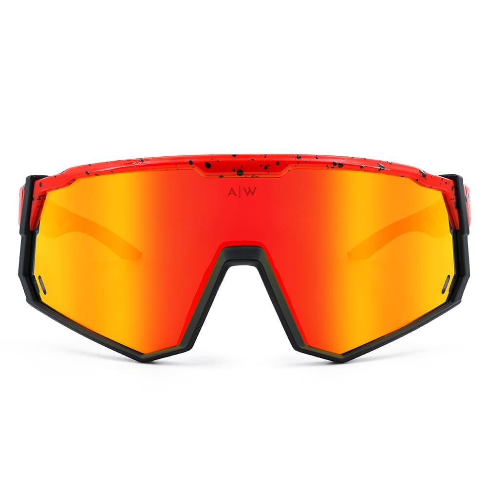 Óculos de ciclismo adulto Are Winners ULTRA Red Fire 3/9