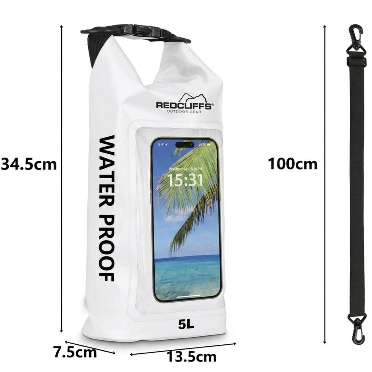 Worek etui wodoszczelny na telefon 5L 5/6