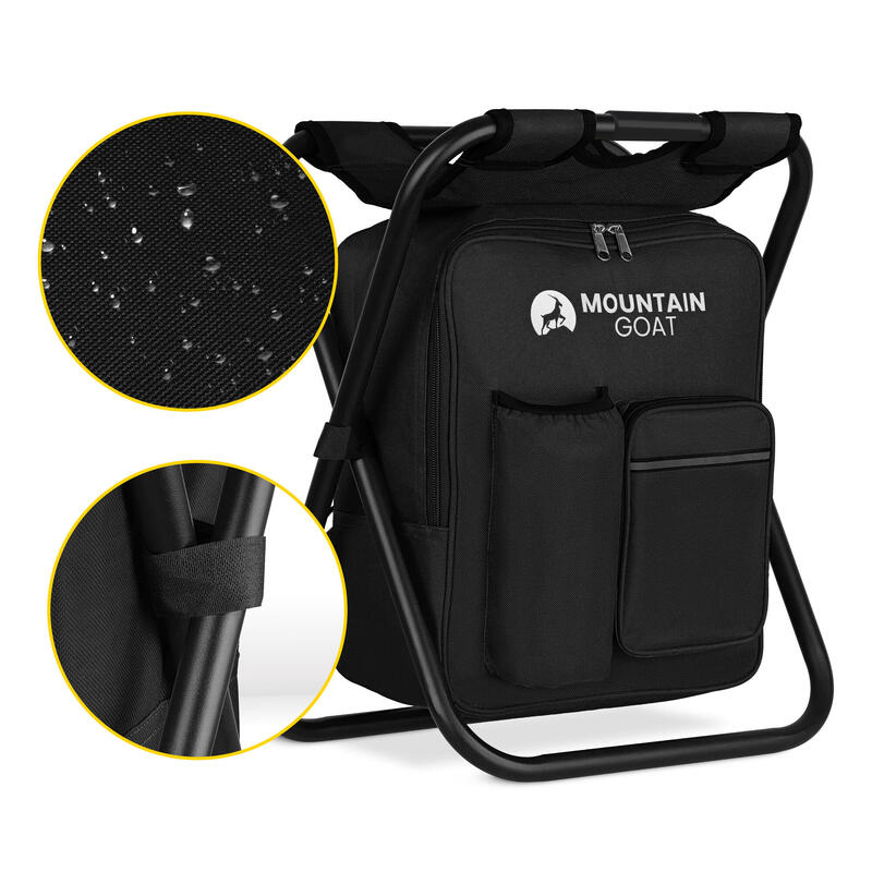 Scaun de camping și rucsac turistic MOUNTAIN GOAT 2 în 1