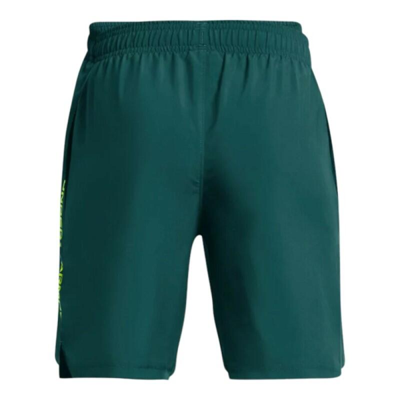 Bermudas - Niño - UA Tech, secado rápido - Verde Agua 2/2
