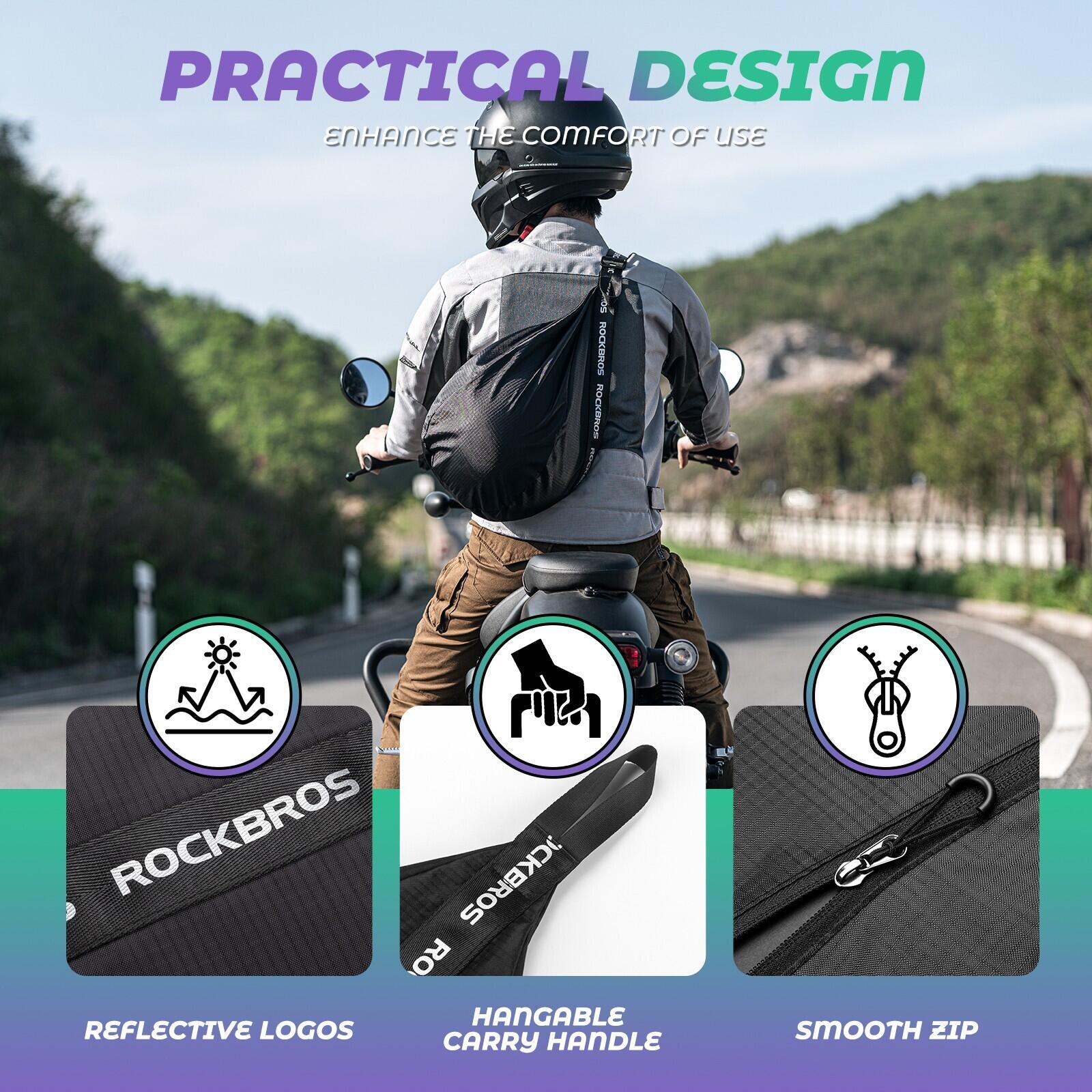 ROCKBROS Fahrrad Helmet Rucksack 2/6