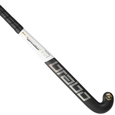 Brabo goalie f1 original black/gold junior keeper hockeystick