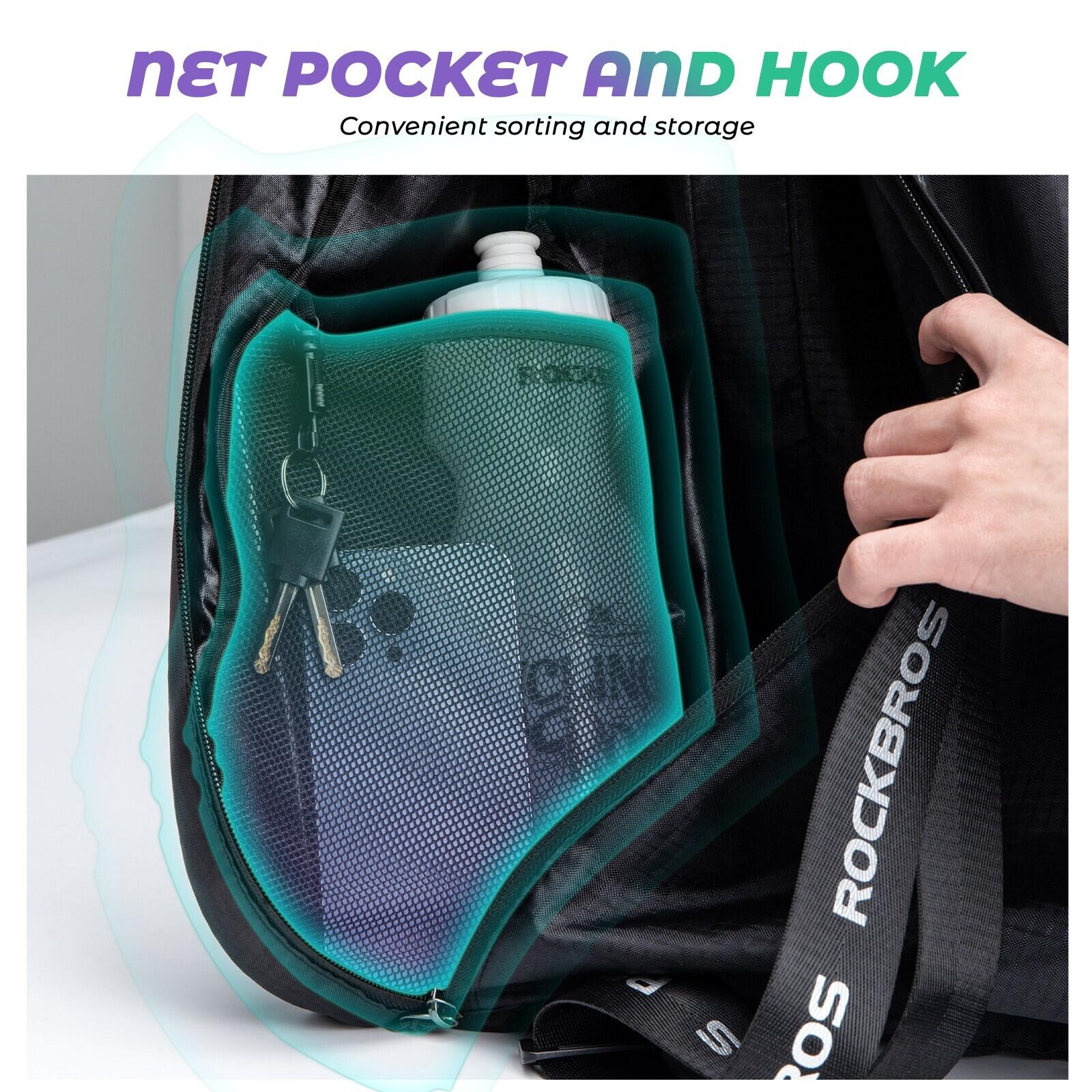 ROCKBROS Fahrrad Helmet Rucksack 5/6