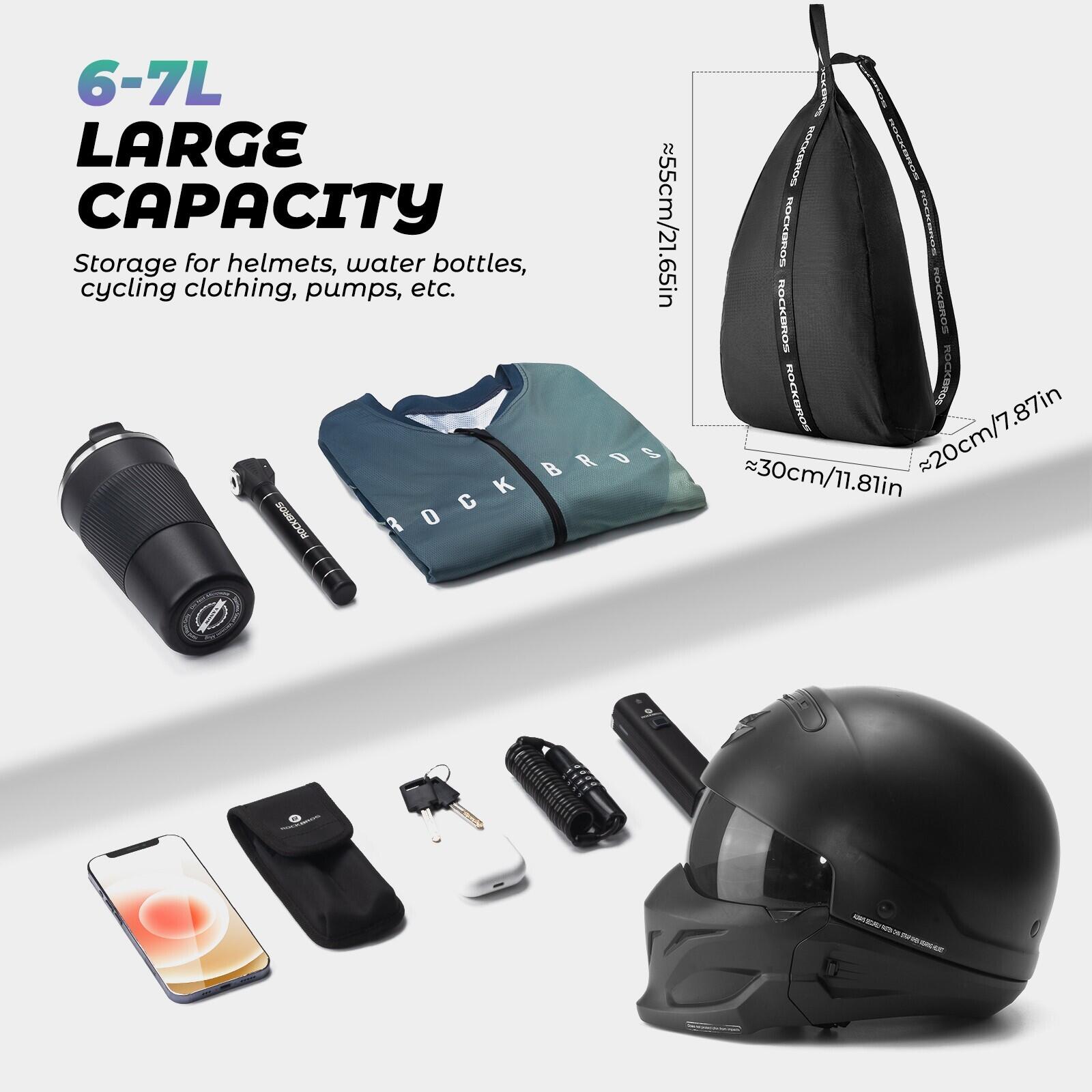 ROCKBROS Fahrrad Helmet Rucksack 4/6