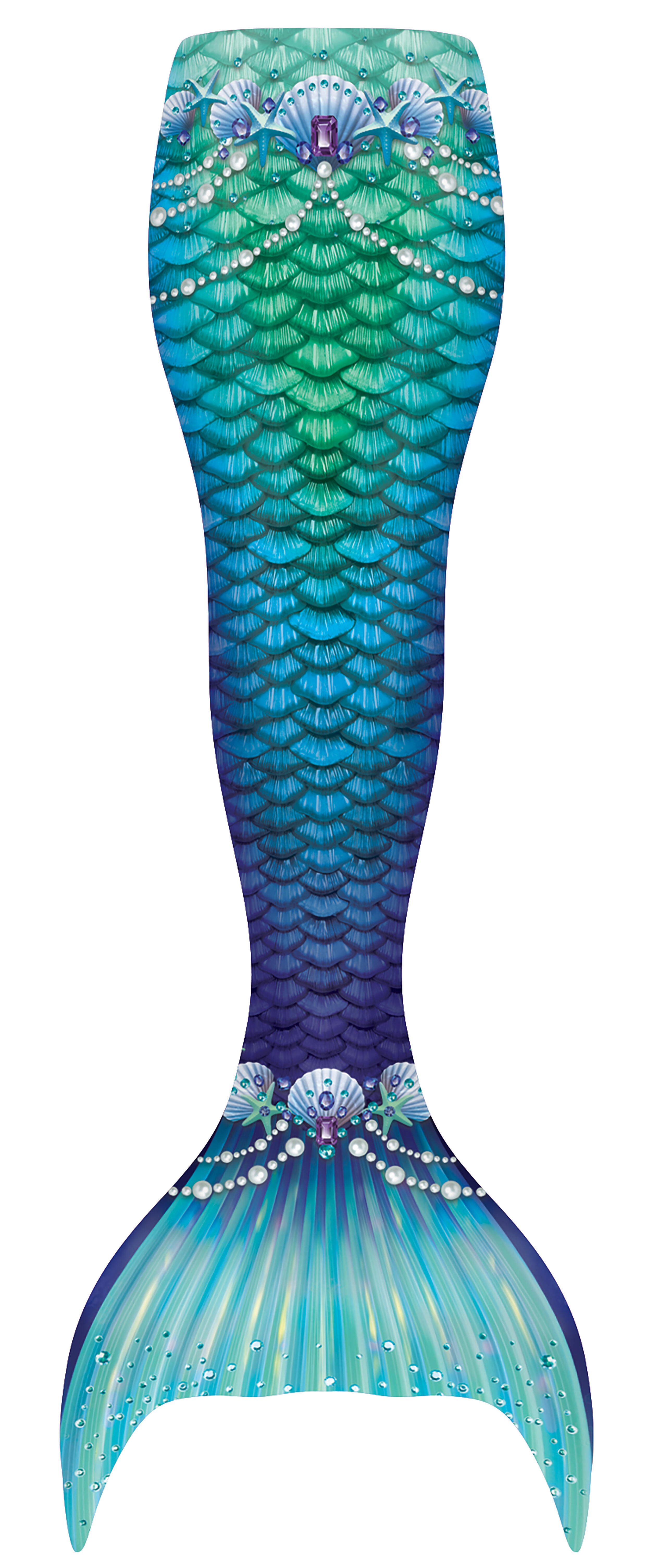 Fin Fun Meerjungfrau FANTASY TEAL S/M 5/5