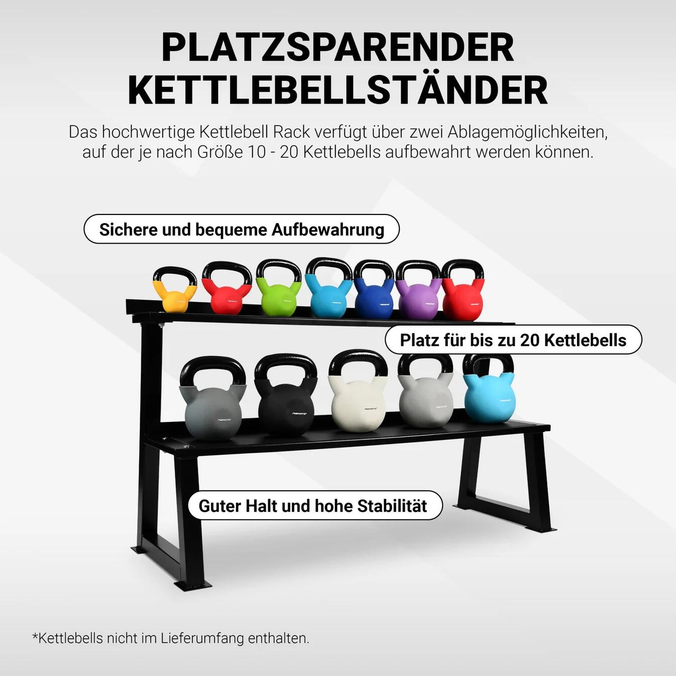 Support pour kettlebells 4/6