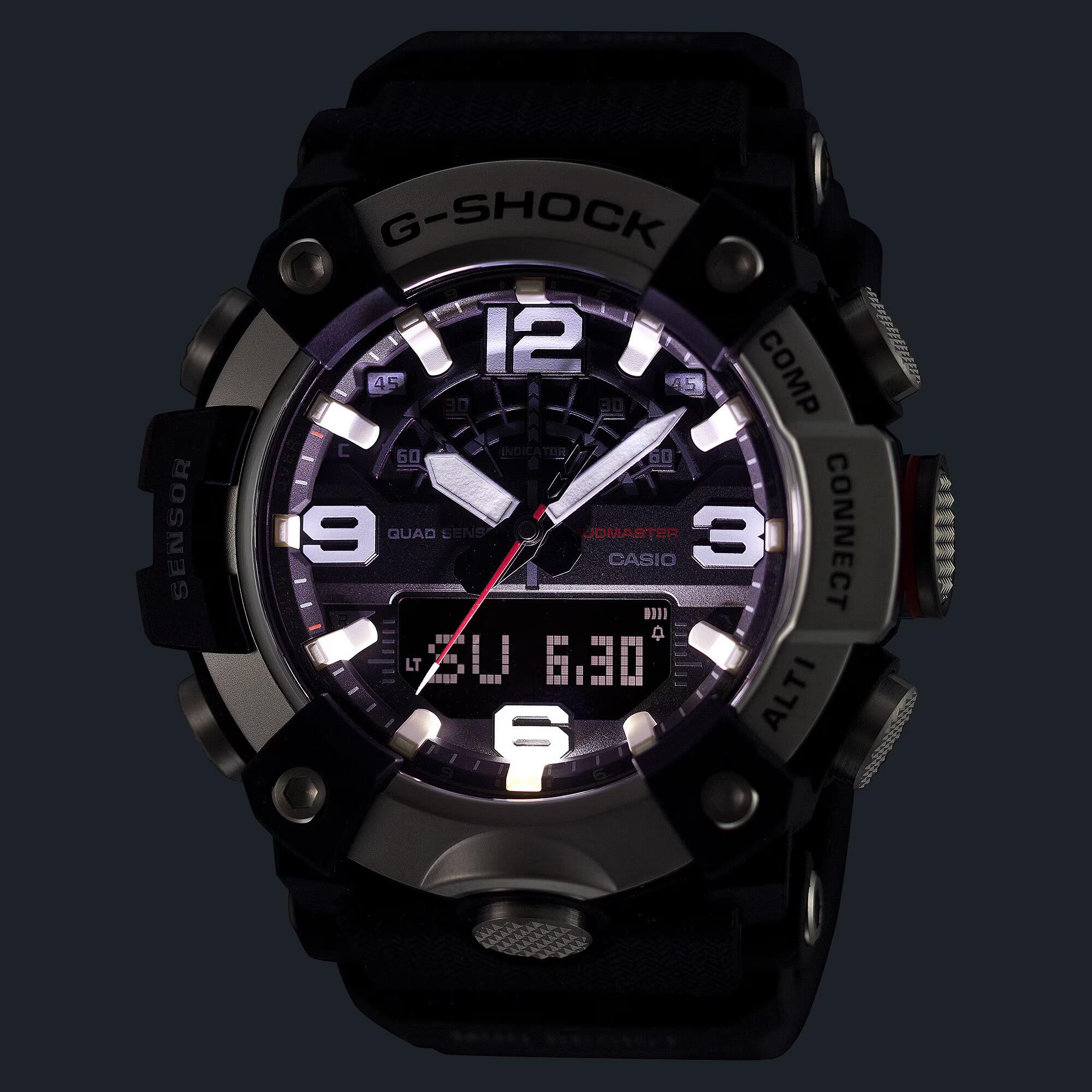 Casio Analoog En Digitaal  Horloge Zwart/Grijs GG-B100XM-1AER 5/6