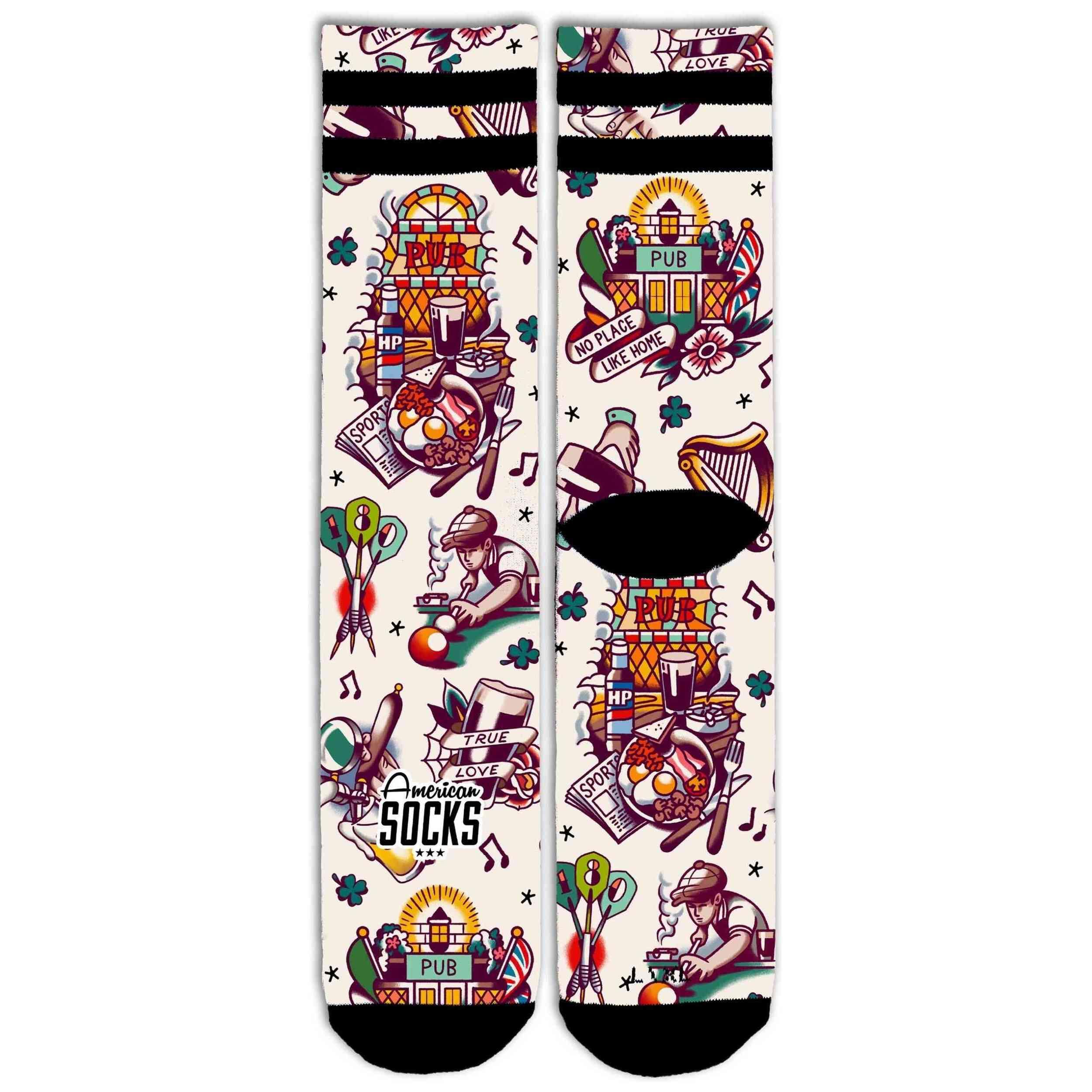Sokken American socks model Pub voor unisex 3/7