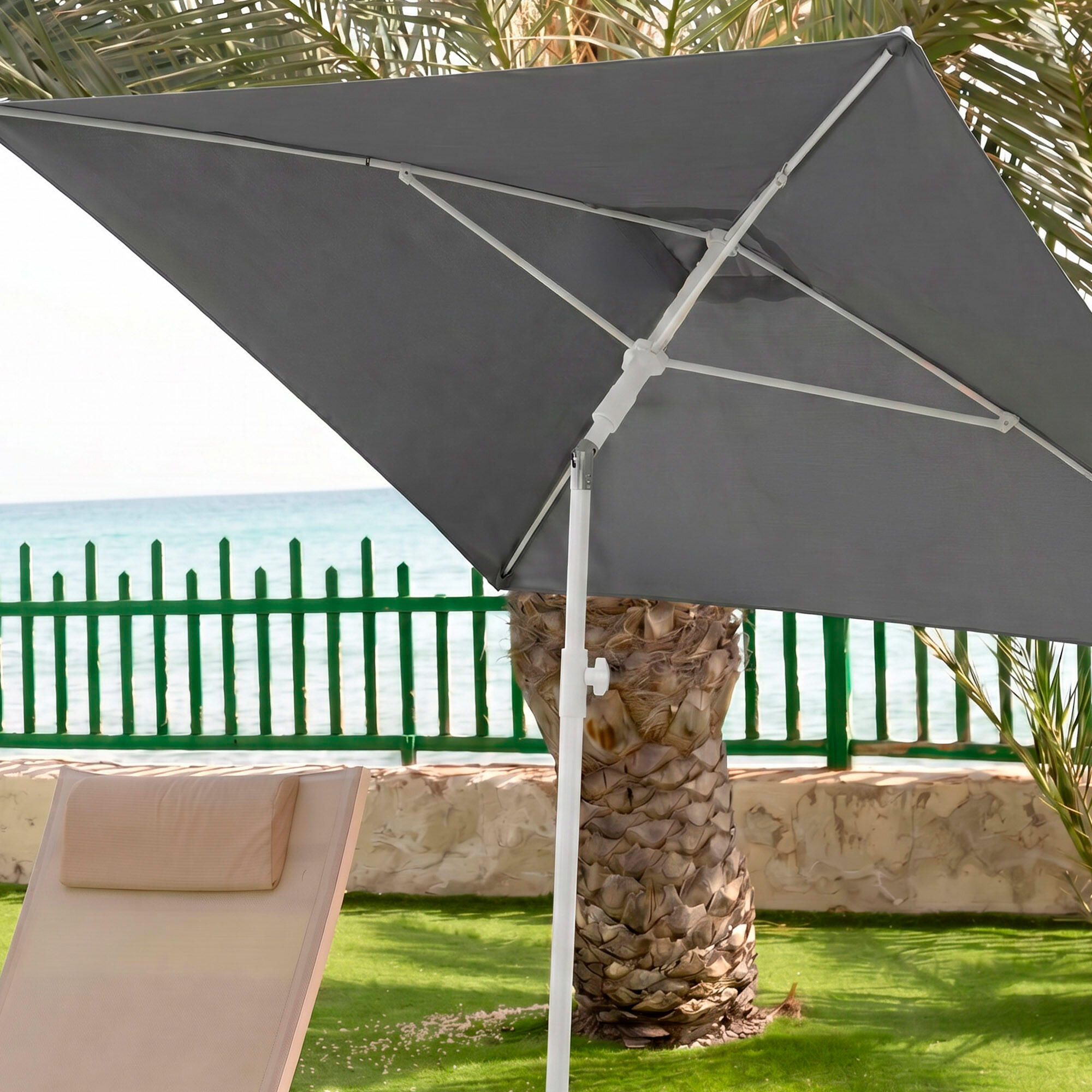Aktive Sombrilla rectangular 180x120 cm para exterior UV30 7/7
