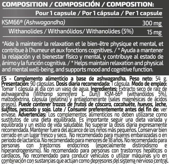 KSM-66® Ashwagandha - 90 Cápsulas IO.Genix 2/2