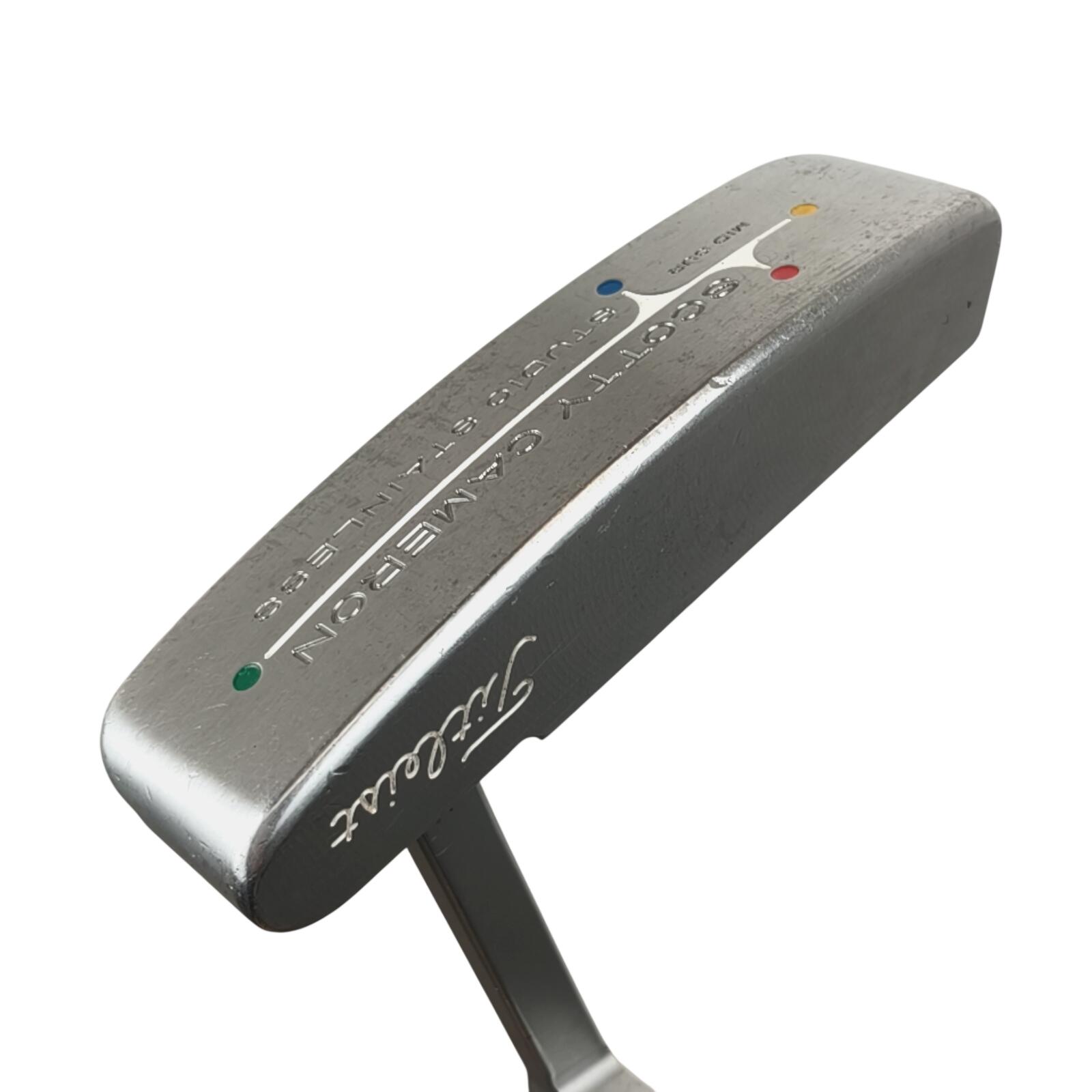 Titleist Scotty Cameron Studio Stainless Mid Sur Putter / 35" 3/7