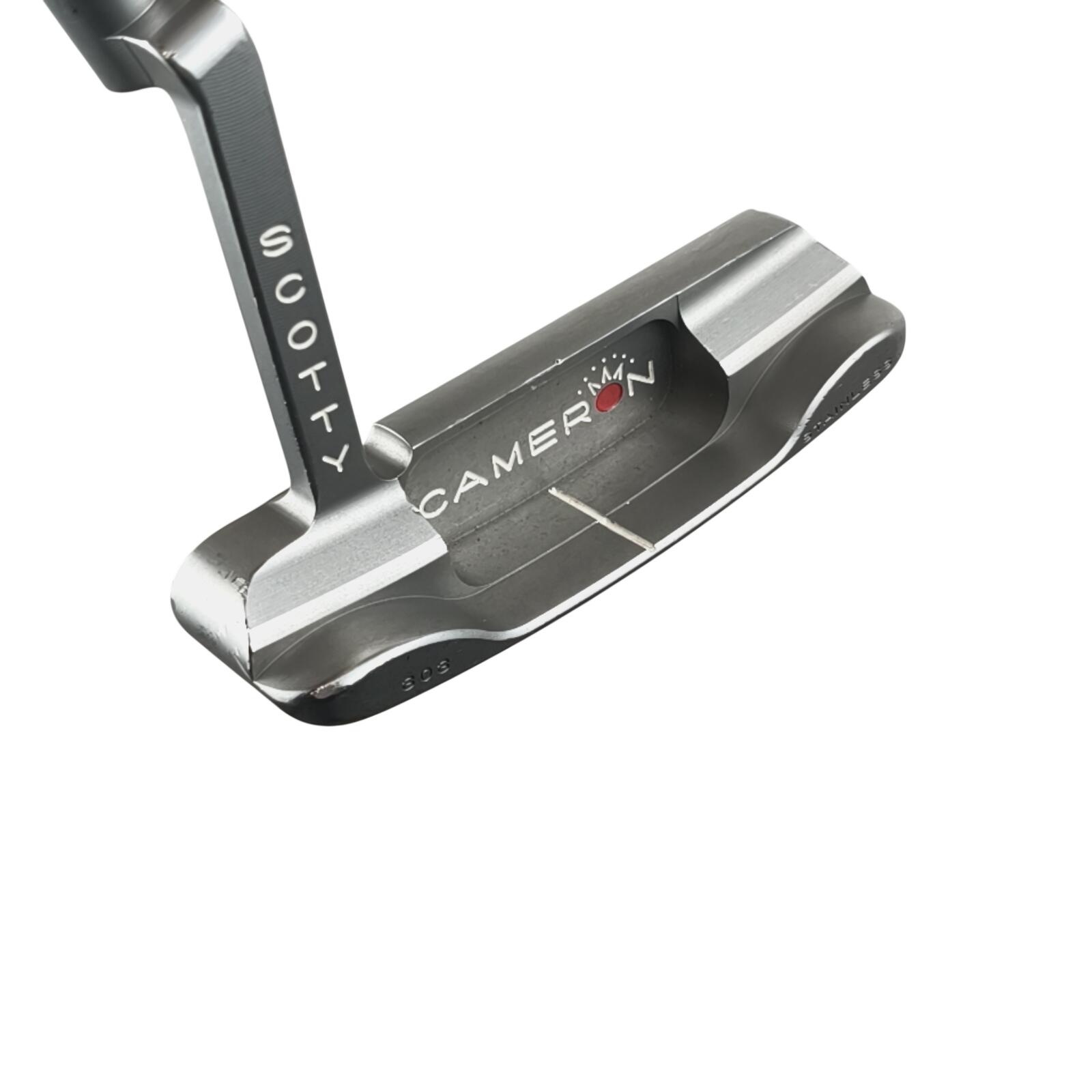 Titleist Scotty Cameron Studio Stainless Mid Sur Putter / 35" 6/7
