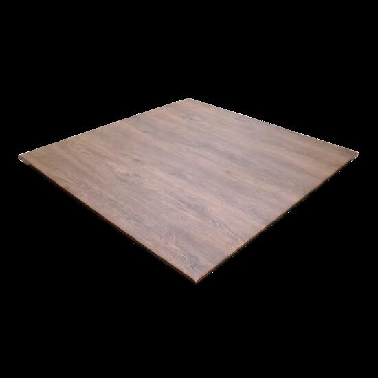 Carrelage de sol sportif aspect bois - Noyer - 100 x 100 cm - 15 mm