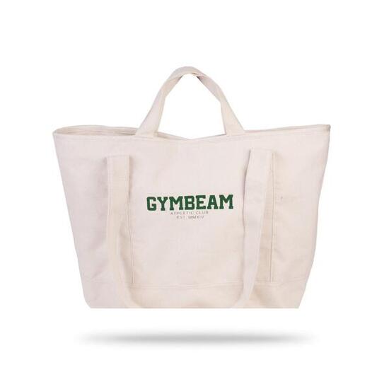 Borsa palestra in canvas 30 l beige Athletic Club