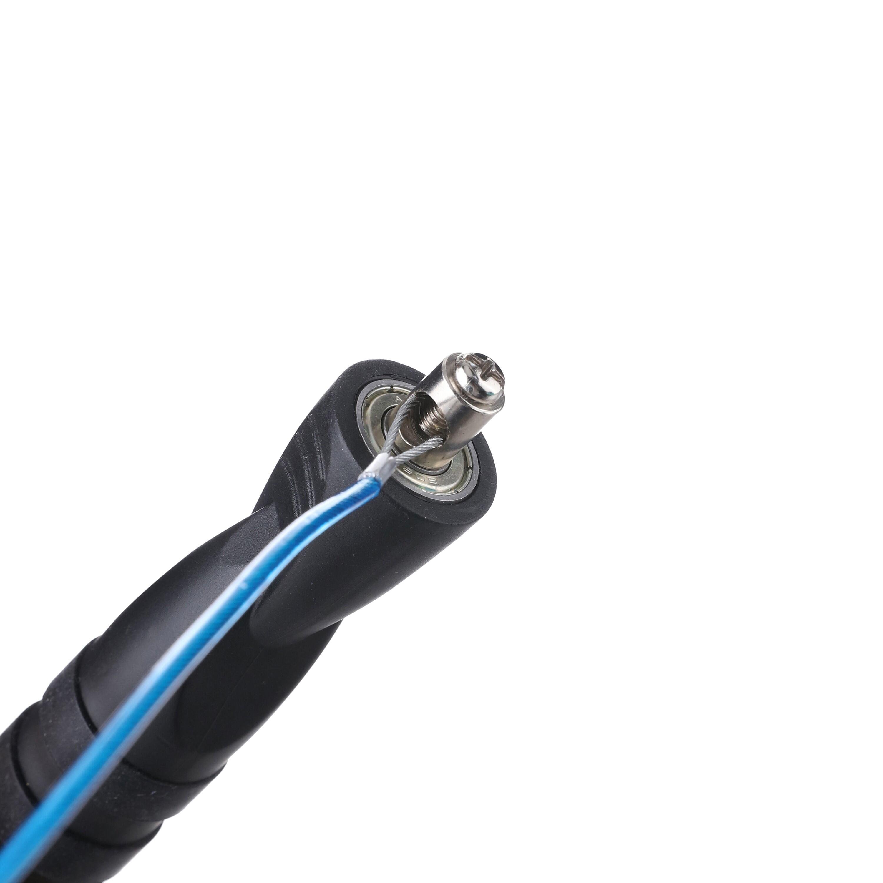 Corde à sauter ergonomique  (couleur : bleu) 2/2