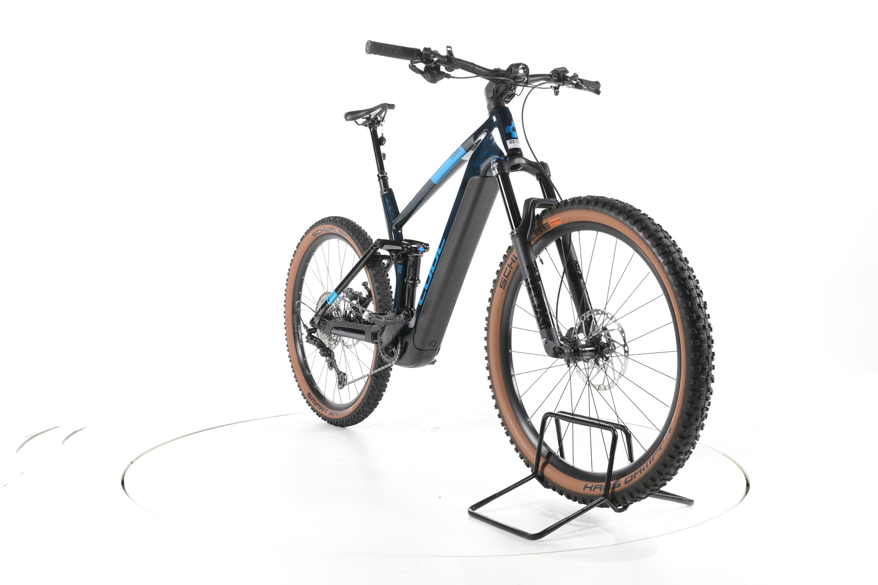 Reconditionné - Cube Stereo Hybrid 140 HPC SLX E-Bike Fully Carbon - Très Bon 3/7