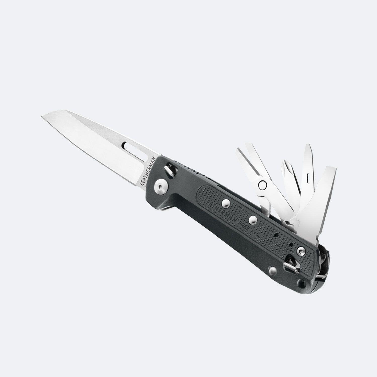 Couteau Multifonctions Randonnée Camping Voile 9 Outils en 1 FREE K4 LEATHERMAN 3/3