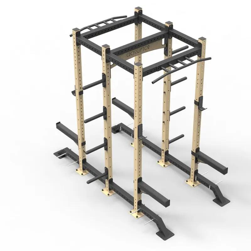 CrossLiftor Double Half Rack Tank - Rack squat 2 postes acier 2/2