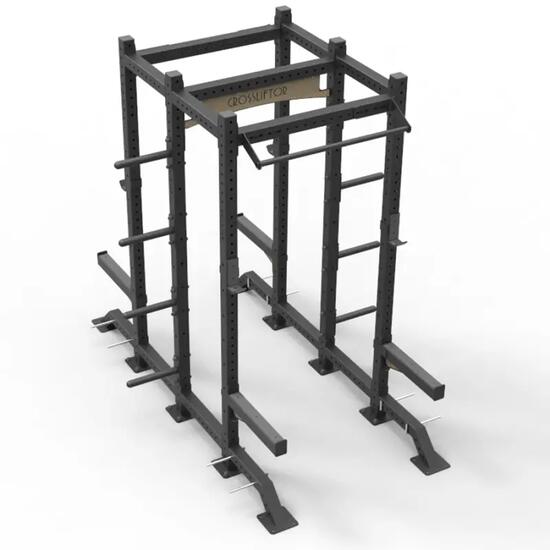 CrossLiftor Double Half Rack Tank - Rack squat 2 postes acier