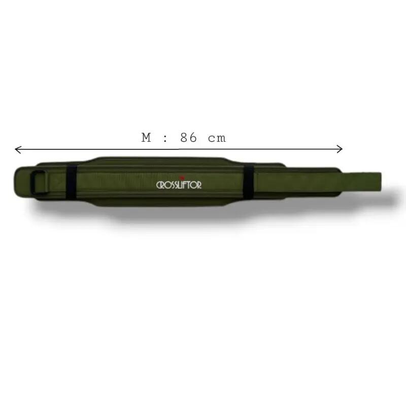 Cinturón de fuerza CrossLiftor - Caqui - Ancho 13 cm - Talla M 5/5