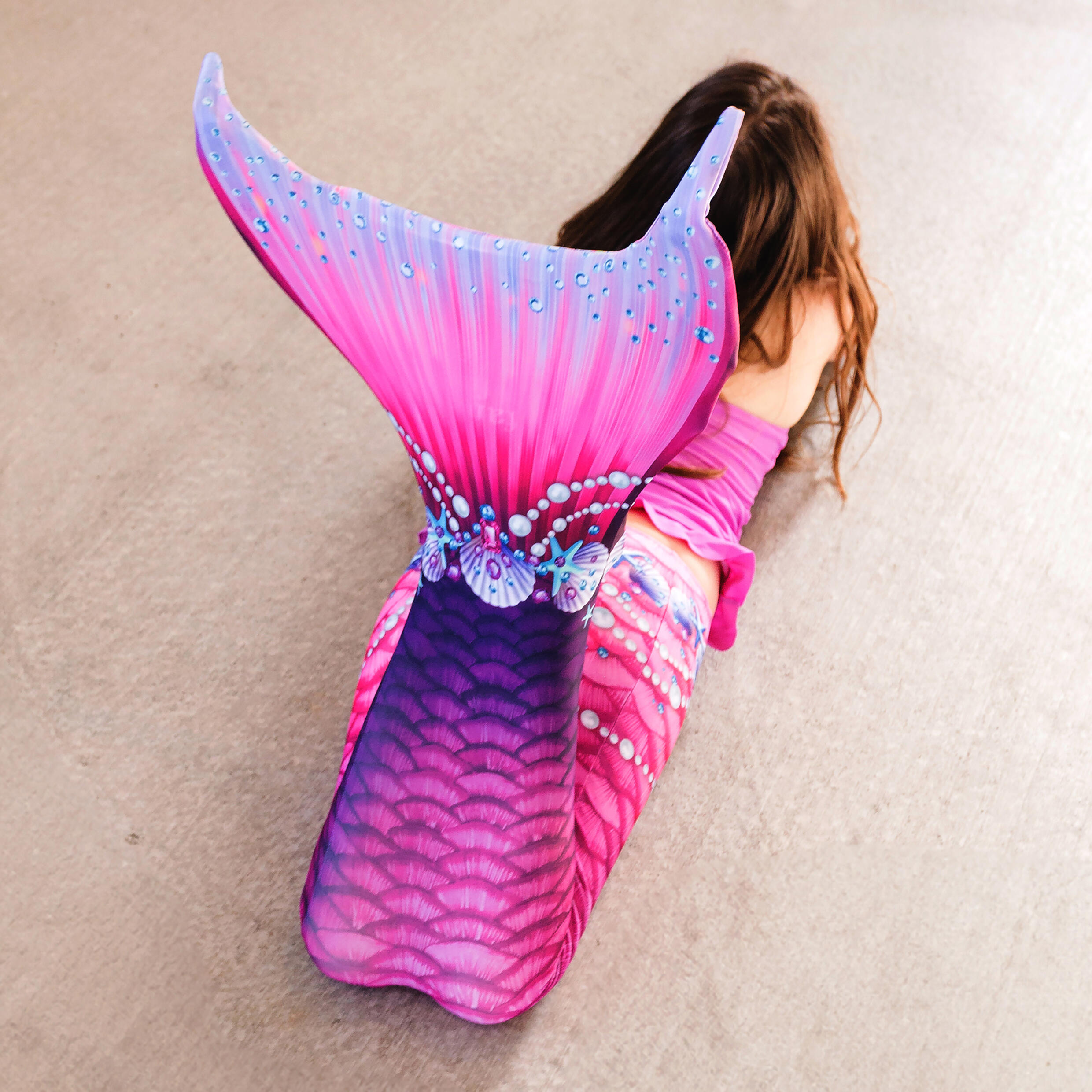 Fin Fun Meerjungfrau FANTASY PINK DELIGHT L/XL 2/6