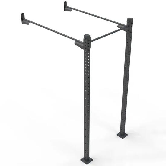 CrossLiftor Cage Murale Tank - 1 poste squat, 3 barres de traction réglables