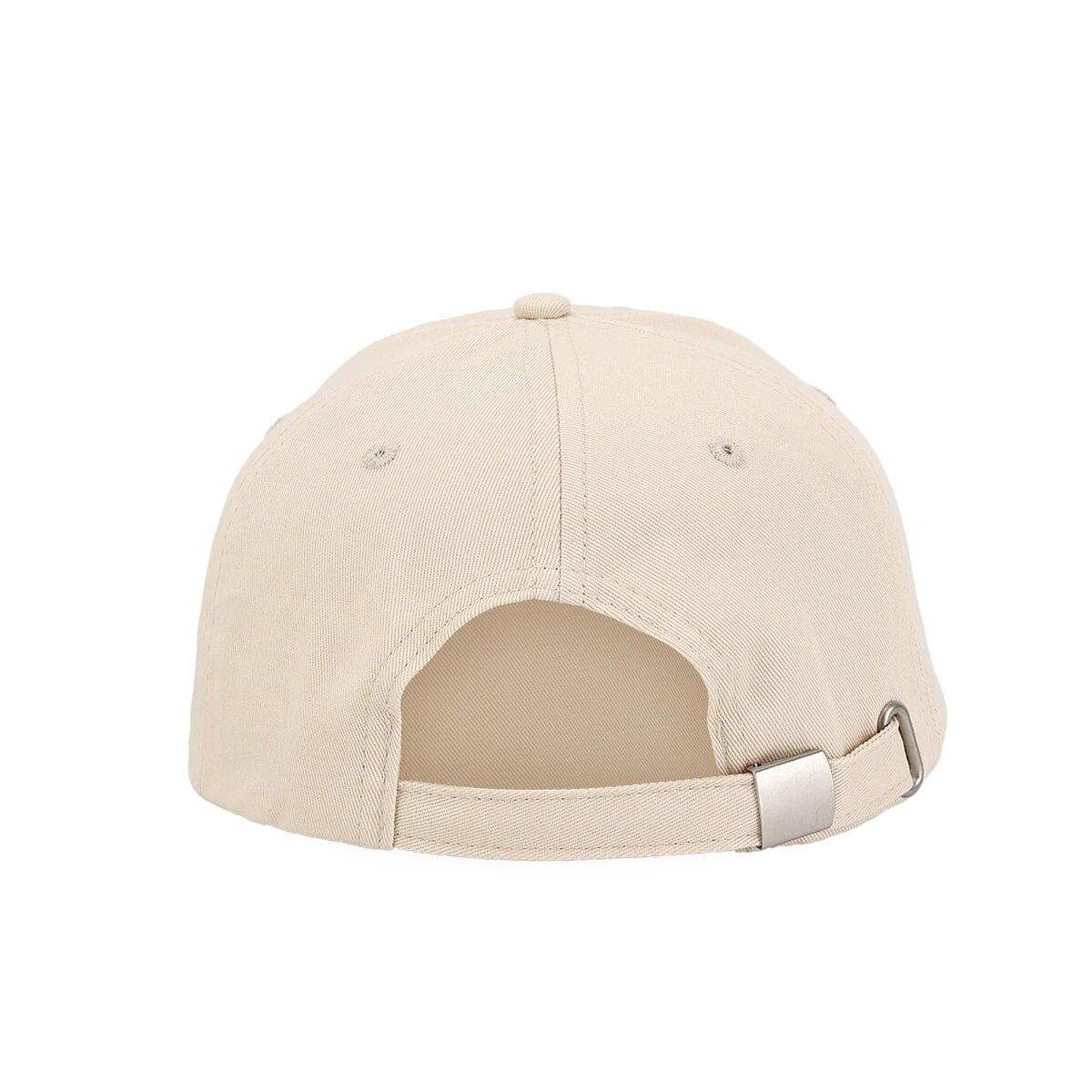 Czapka unisex fitness z daszkiem beżowa Athletic Club 5/5