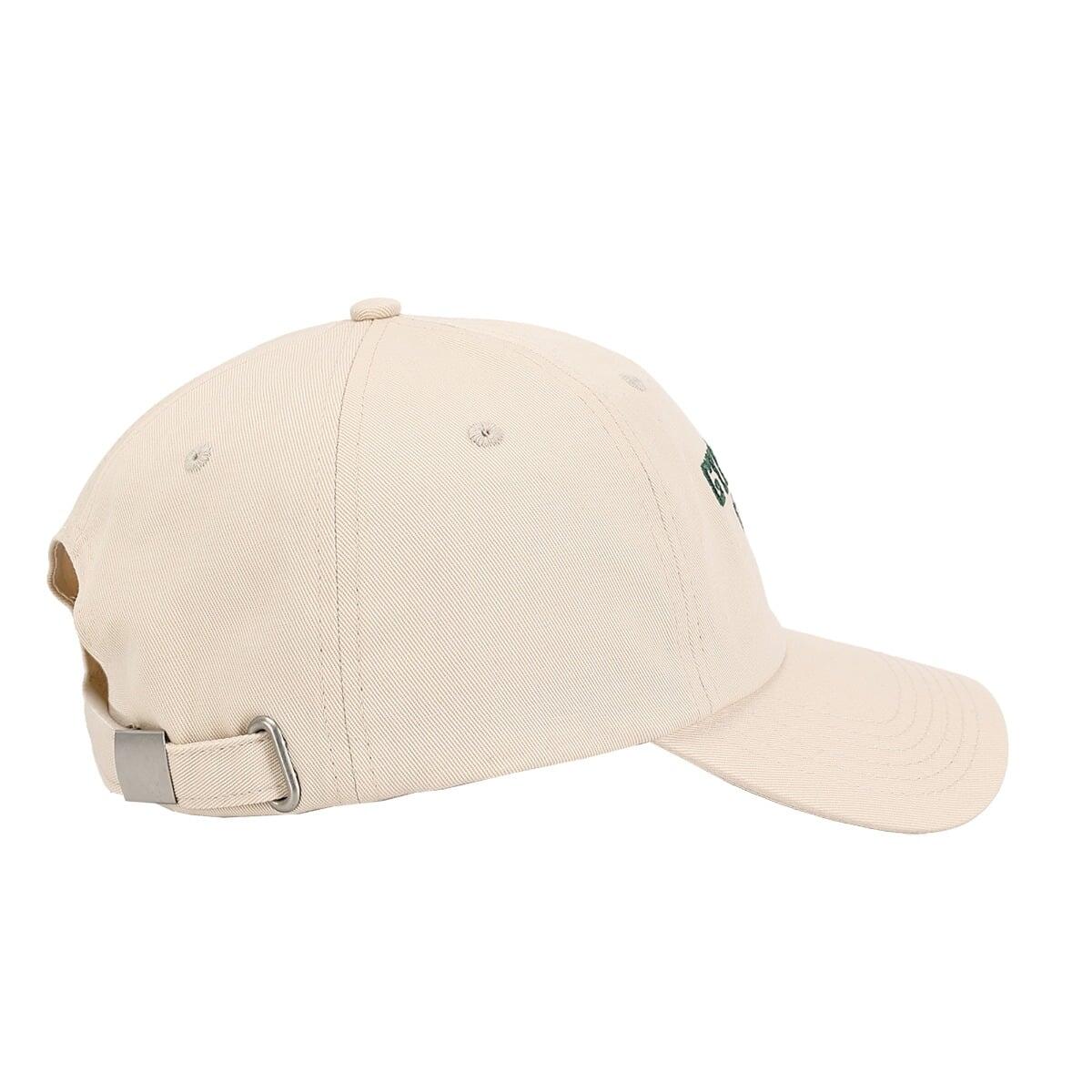 Czapka unisex fitness z daszkiem beżowa Athletic Club 4/5
