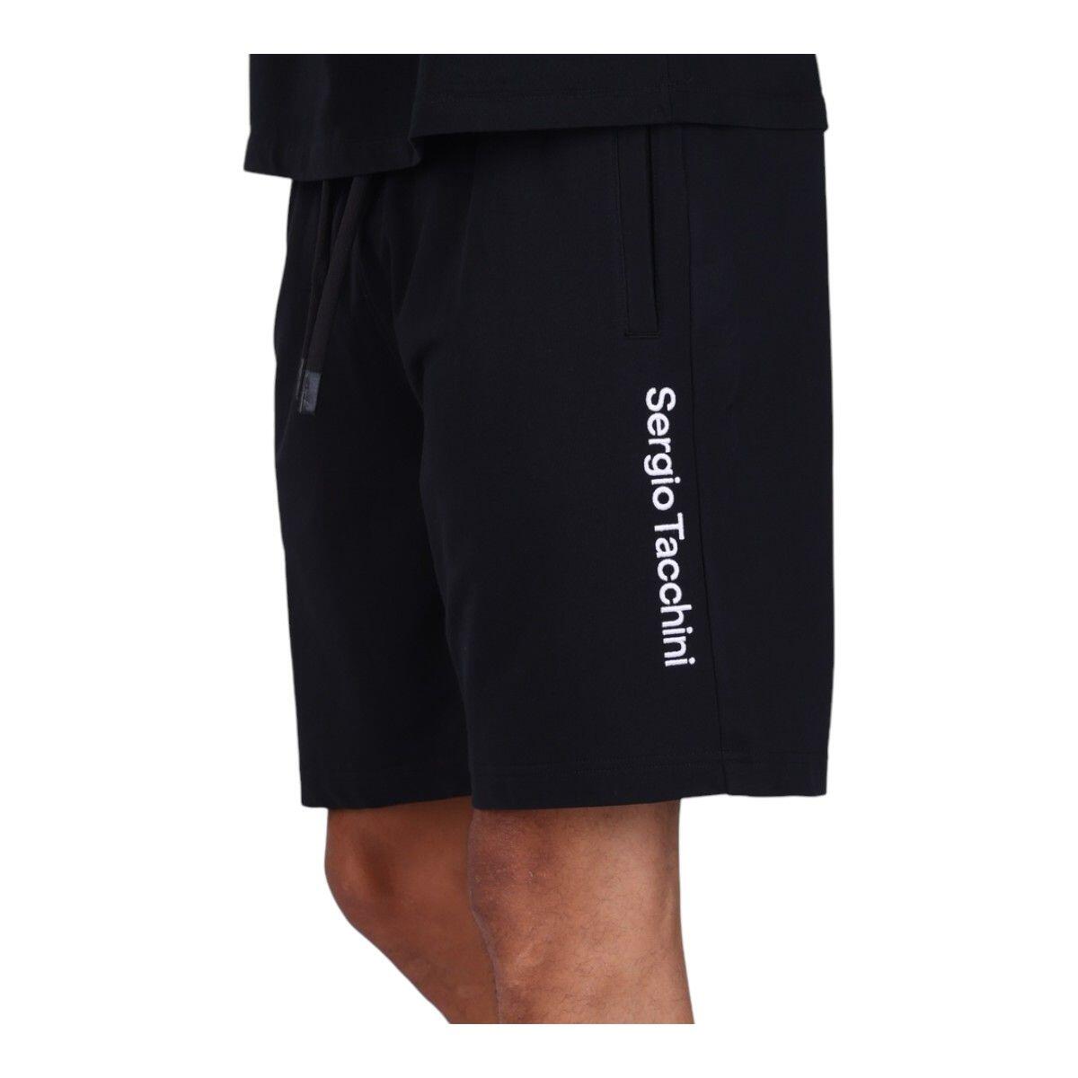 Short Homme Short Sergio Tacchini RISIKO Noir Sergio Tacchini 4/4