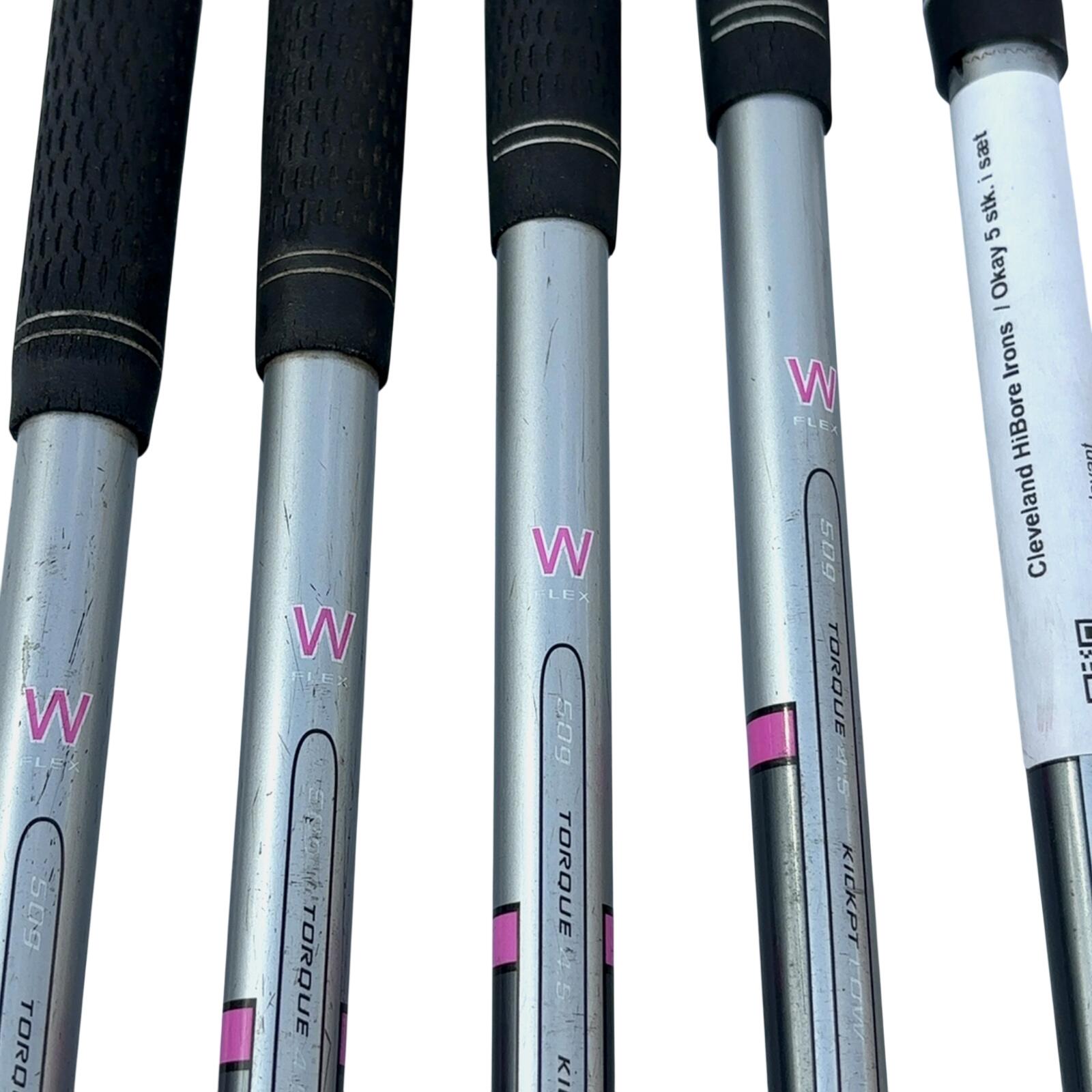 Cleveland HiBore IJzerset / 7-PW+SW / Flex Ladies / Grafiet 3/6
