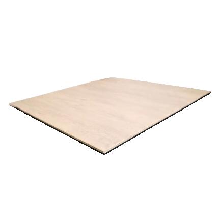 Carrelage de sol sportif - Chêne clair - 100 x 100 cm - 15 mm