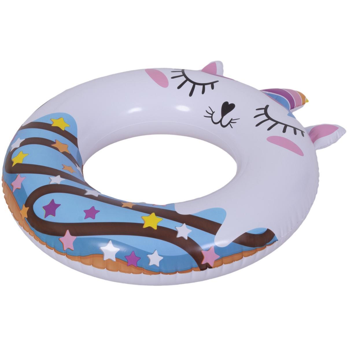 Koło do pływania dla dzieci 55CM jednorożec 4/7