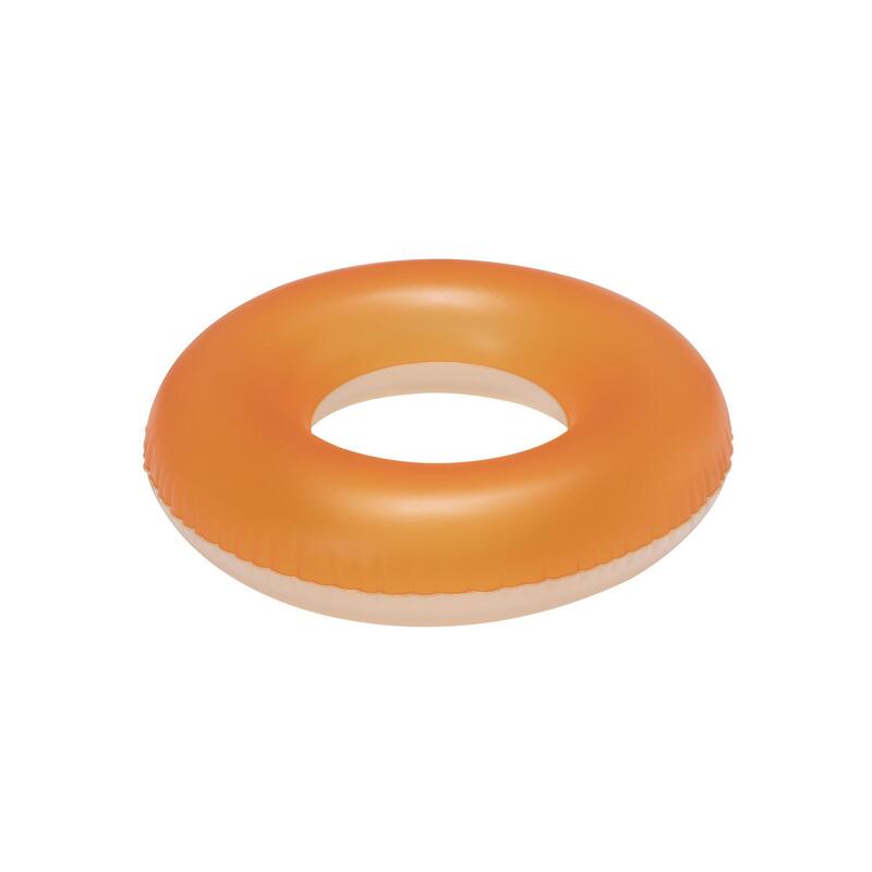 BESTWAY COLAC INOT GONFLABIL FROSTED NEON 76 CM, Portocaliu