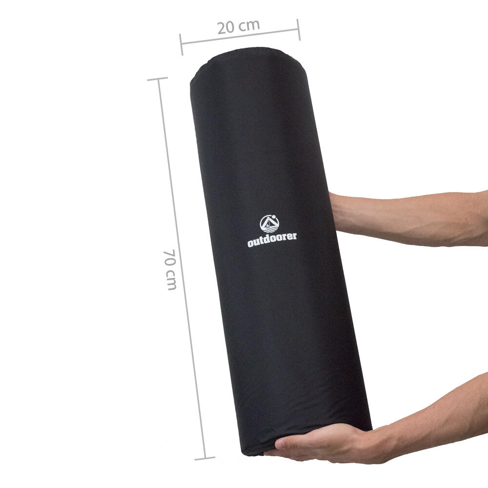 Selbstaufblasbare Isomatte Camp Bed 1 - Komfort XXL Campingmatte 4/7