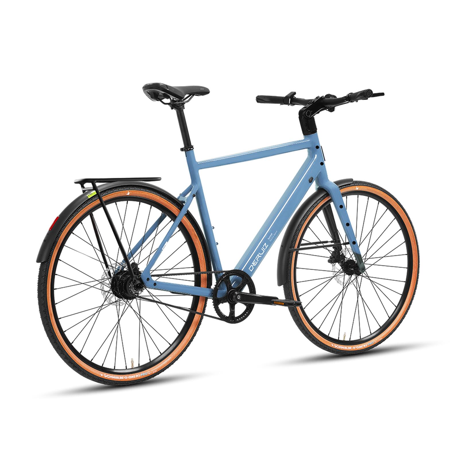Turmali 58cm City e-bike Riemenantrieb 36V250W 35Nm 110km Urban Leicht 2/6