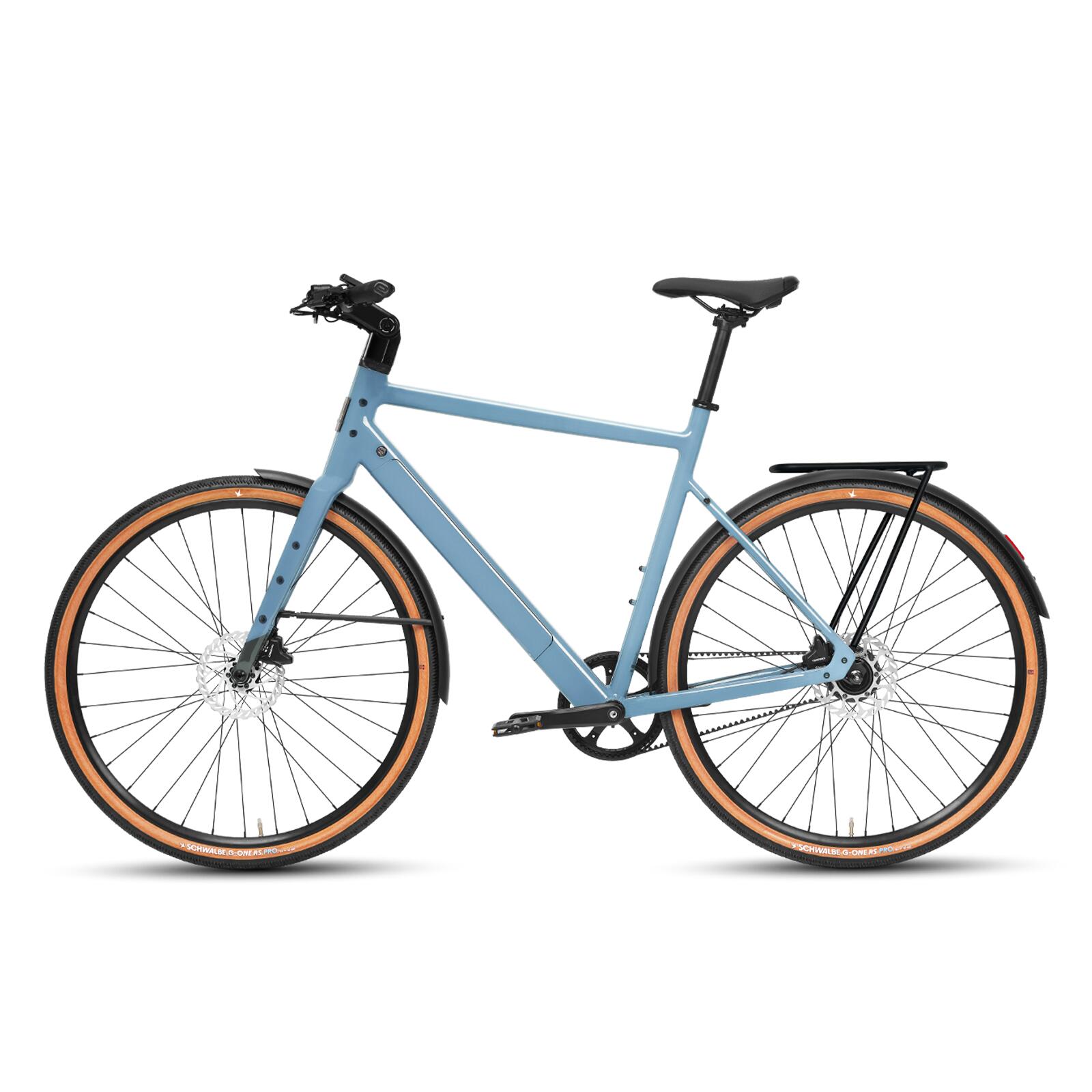 Turmali 58cm City e-bike Riemenantrieb 36V250W 35Nm 110km Urban Leicht 4/6